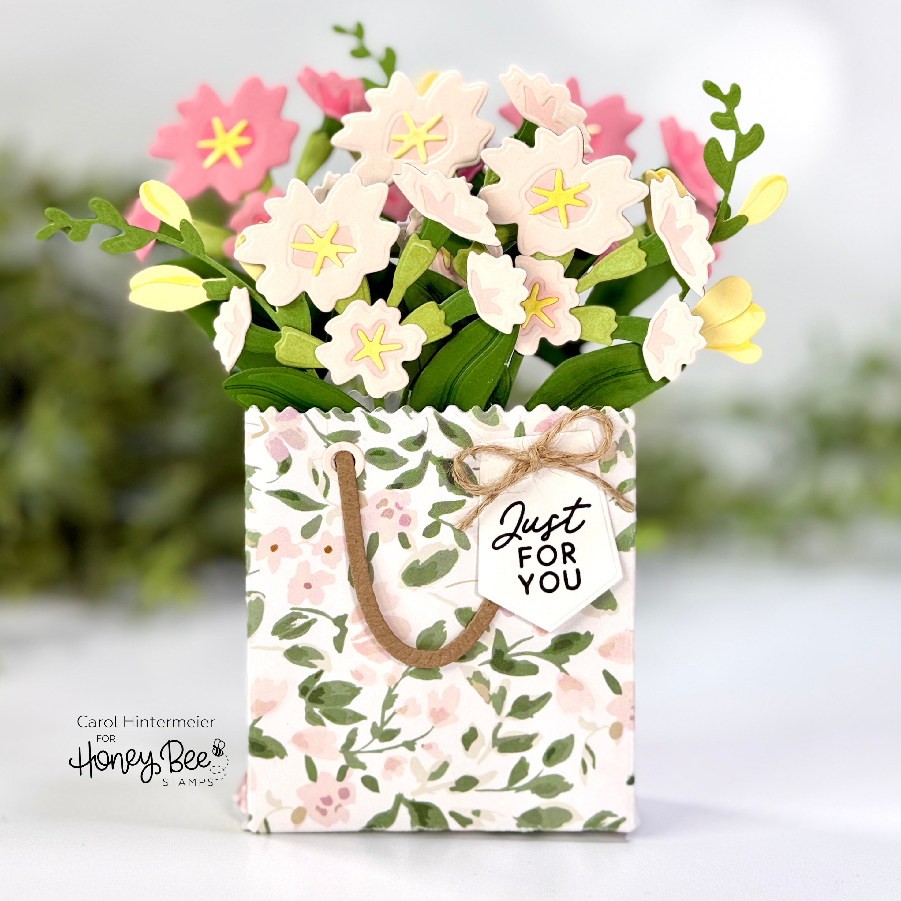 Just For You — A 3D Pop Up Bag – Honey Bee Stamps