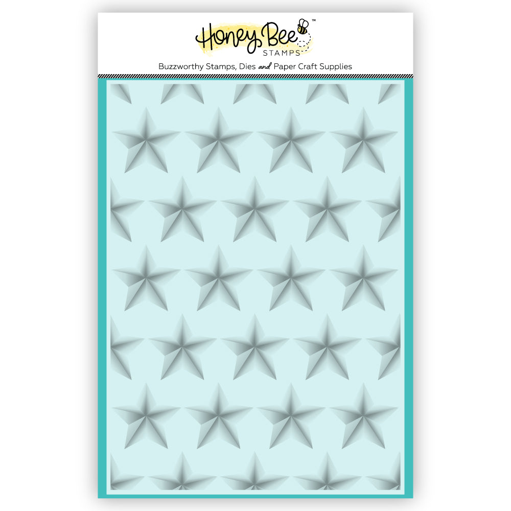 Star Spangled 3D Embossing Folder