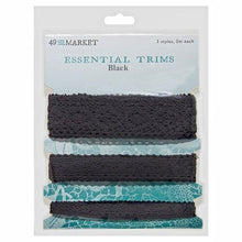 49 and Market Essential Trims - Black - Honey Bee Stamps