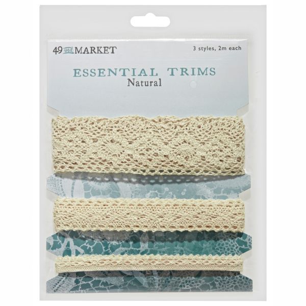 49 and Market Essential Trims - Natural - Honey Bee Stamps