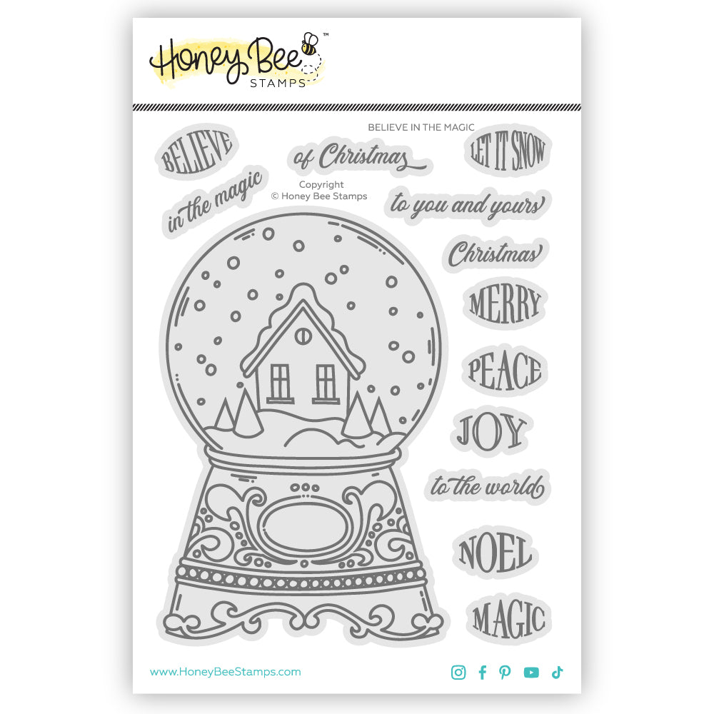 Believe In The Magic - 4x6 Photopolymer Stamp Set