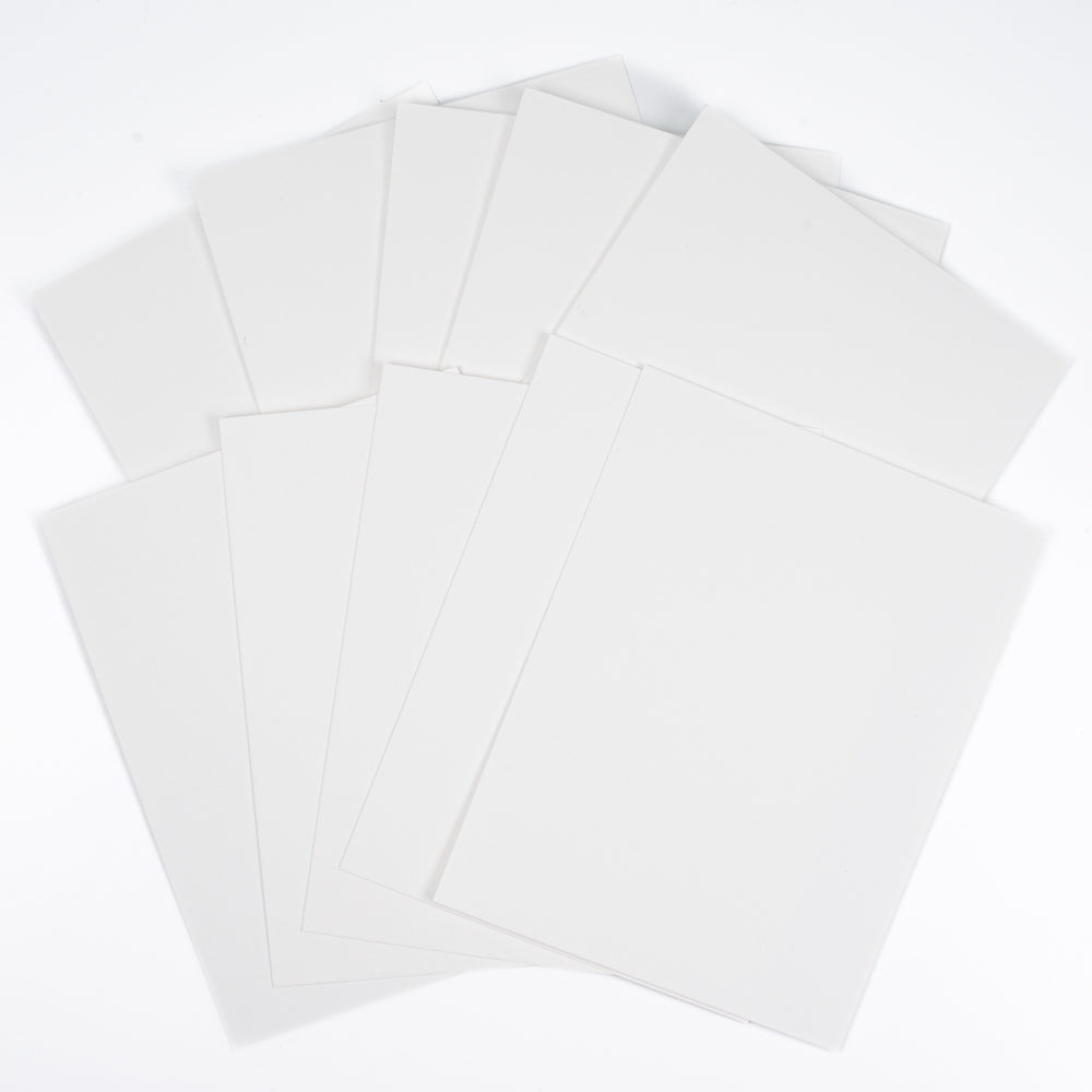 Honey Bee A2 Card Panels and Envelopes Set Of 5 - White Cloud