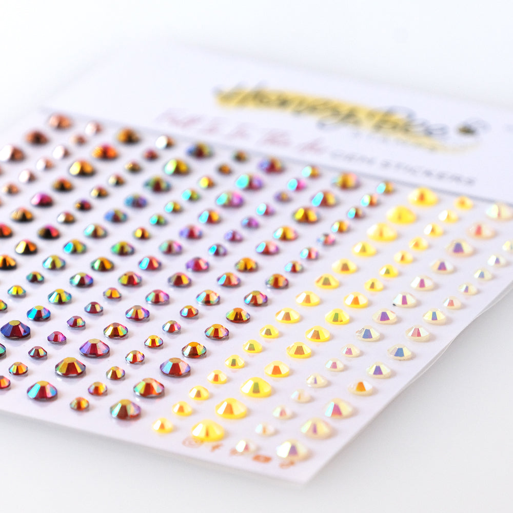 Fall Is In The Air Gems Stickers - 210 Count