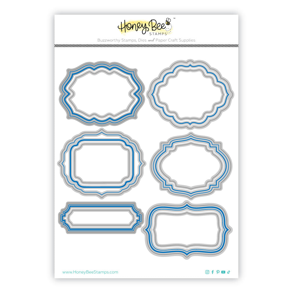 Festive Frames - Honey Cuts - Stand-Alone Dies