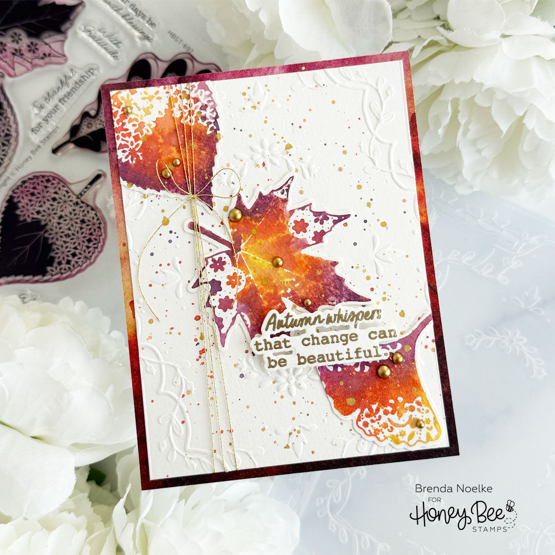 Keepsake Sentiments: Fall - 6x8 Photopolymer Stamp Set