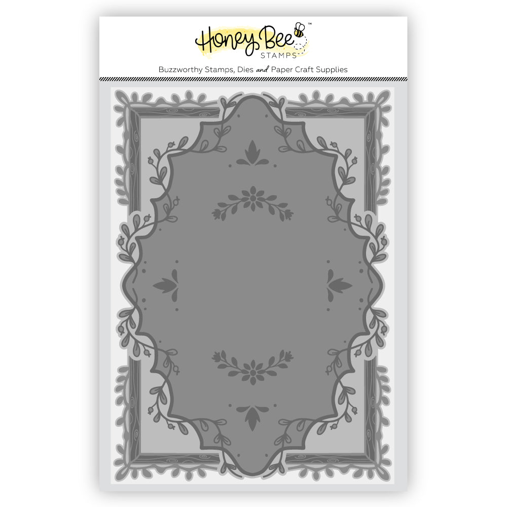 Framed In Fall - 3D Embossing Folder