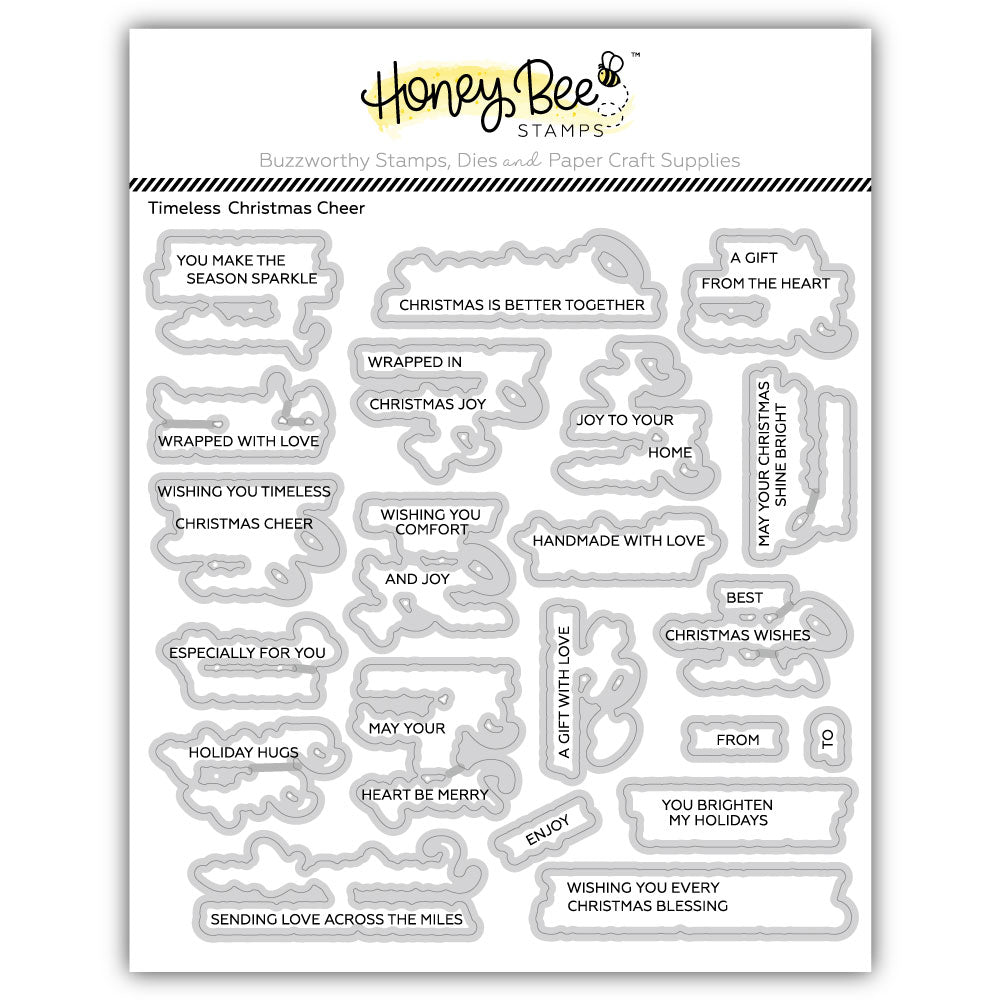 Timeless Christmas Cheer - Honey Cuts Coordinating Dies