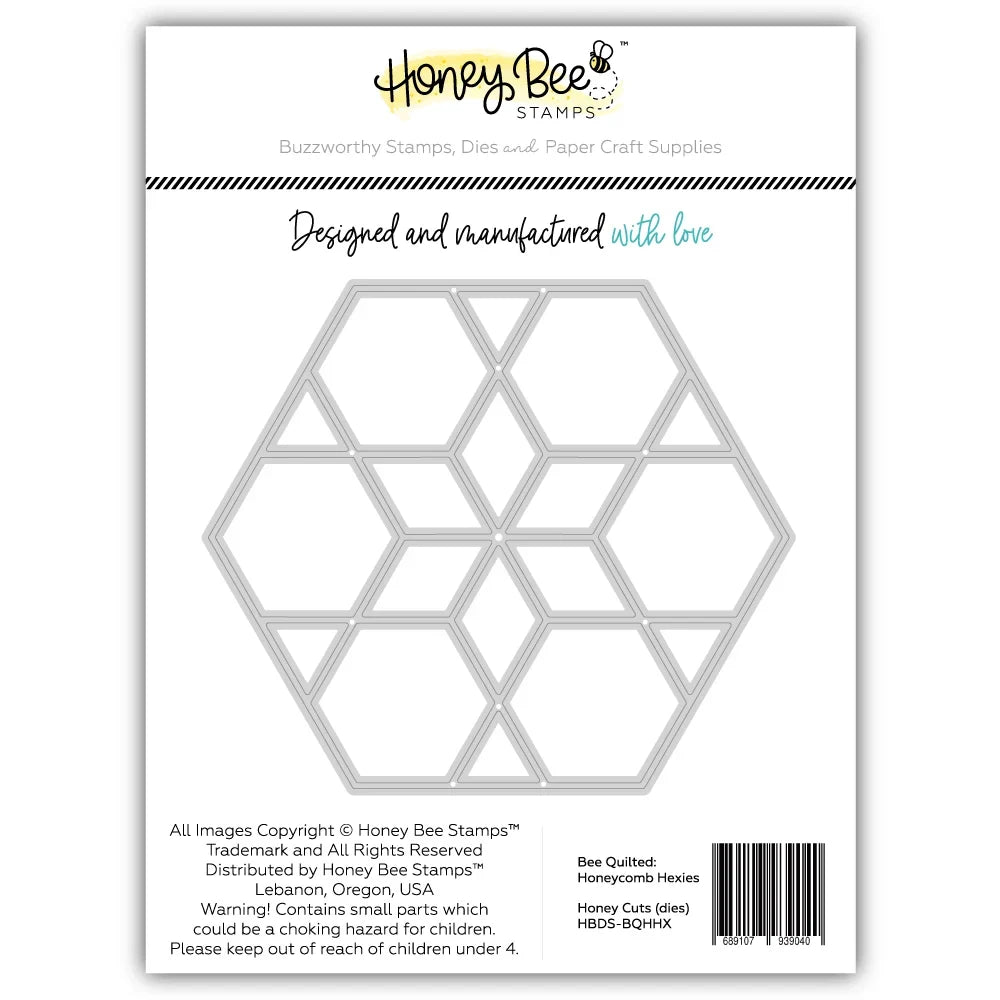 Bee Quilted: Honeycomb Hexies - Honey Cuts Stand-Alone Dies