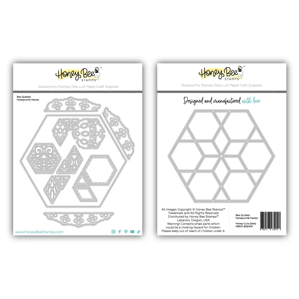 Bee Quilted: Honeycomb Hexies - Honey Cuts Stand-Alone Dies