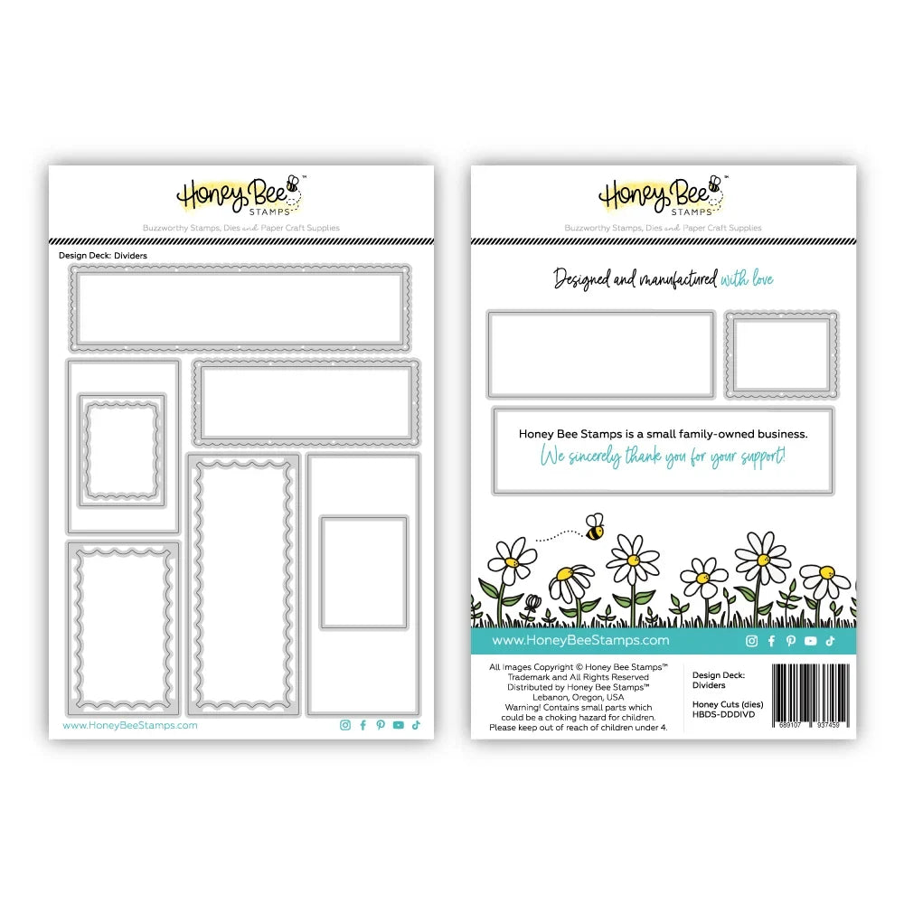 Design Deck: Dividers - Honey Cuts Stand-Alone Dies