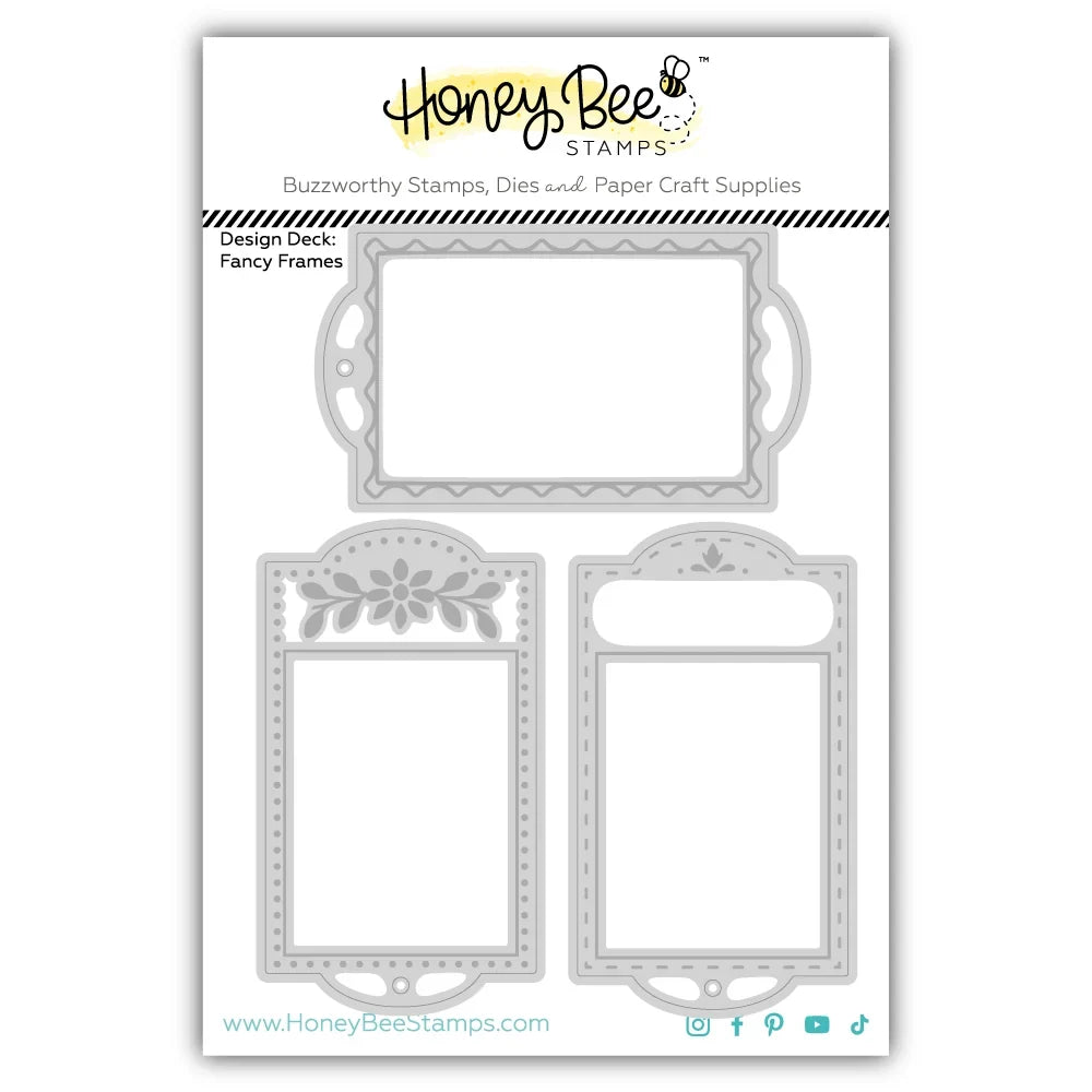 Design Deck: Fancy Frames - Honey Cuts Stand-Alone Dies