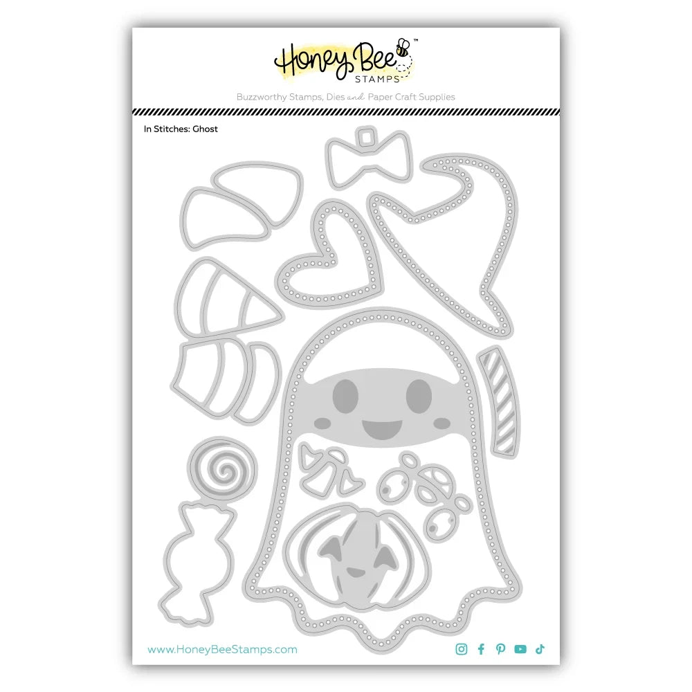 In Stitches: Ghost - Honey Cuts Stand-Alone Dies