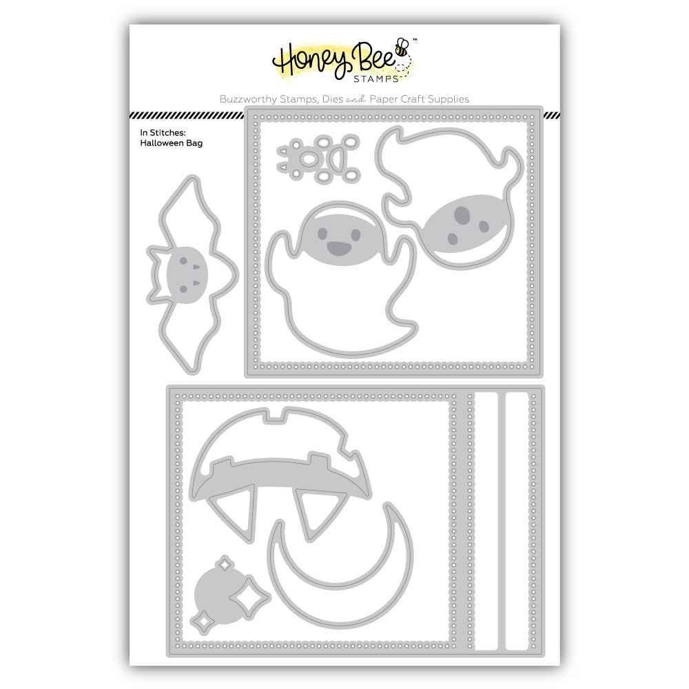 In Stitches: Halloween Bag - Honey Cuts Stand-Alone Dies