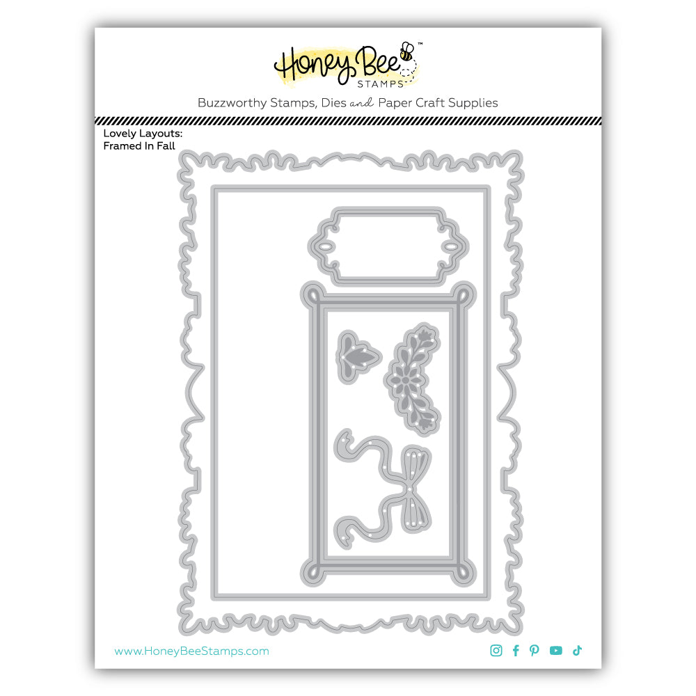 Lovely Layouts: Framed In Fall - Honey Cuts Stand-Alone Dies
