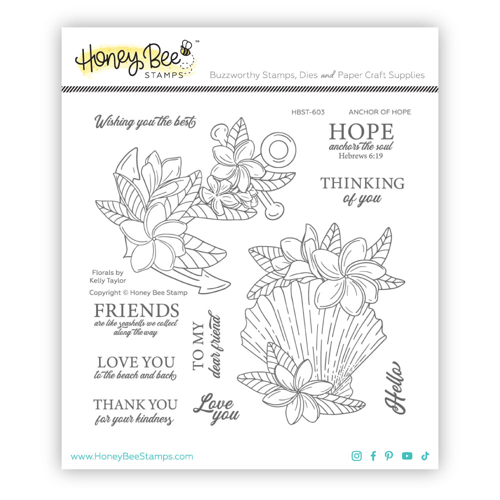 Anchor Of Hope - 6x6 Photopolymer Stamp Set