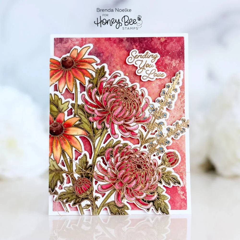 Harvest Blooms - Honey Cuts Coordinating Dies
