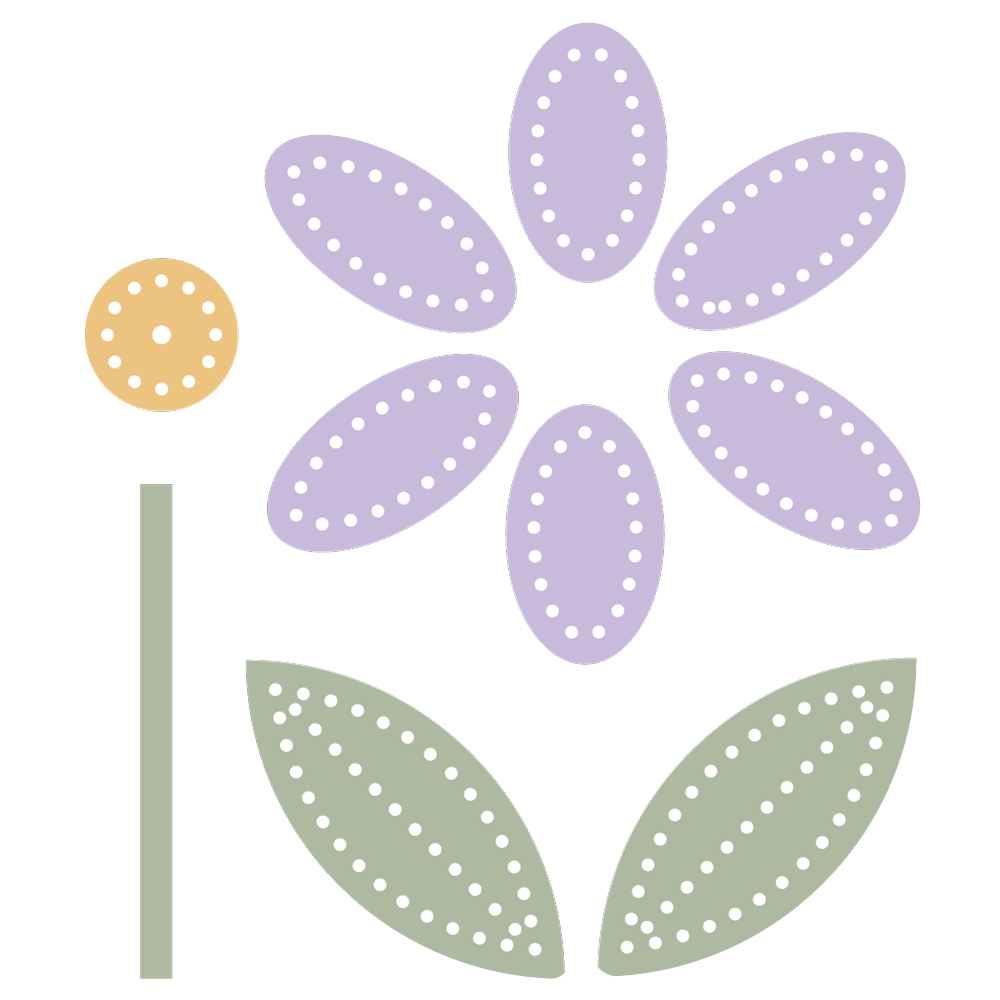 In Stitches: Daisy - Honey Cuts - Stand-Alone Dies