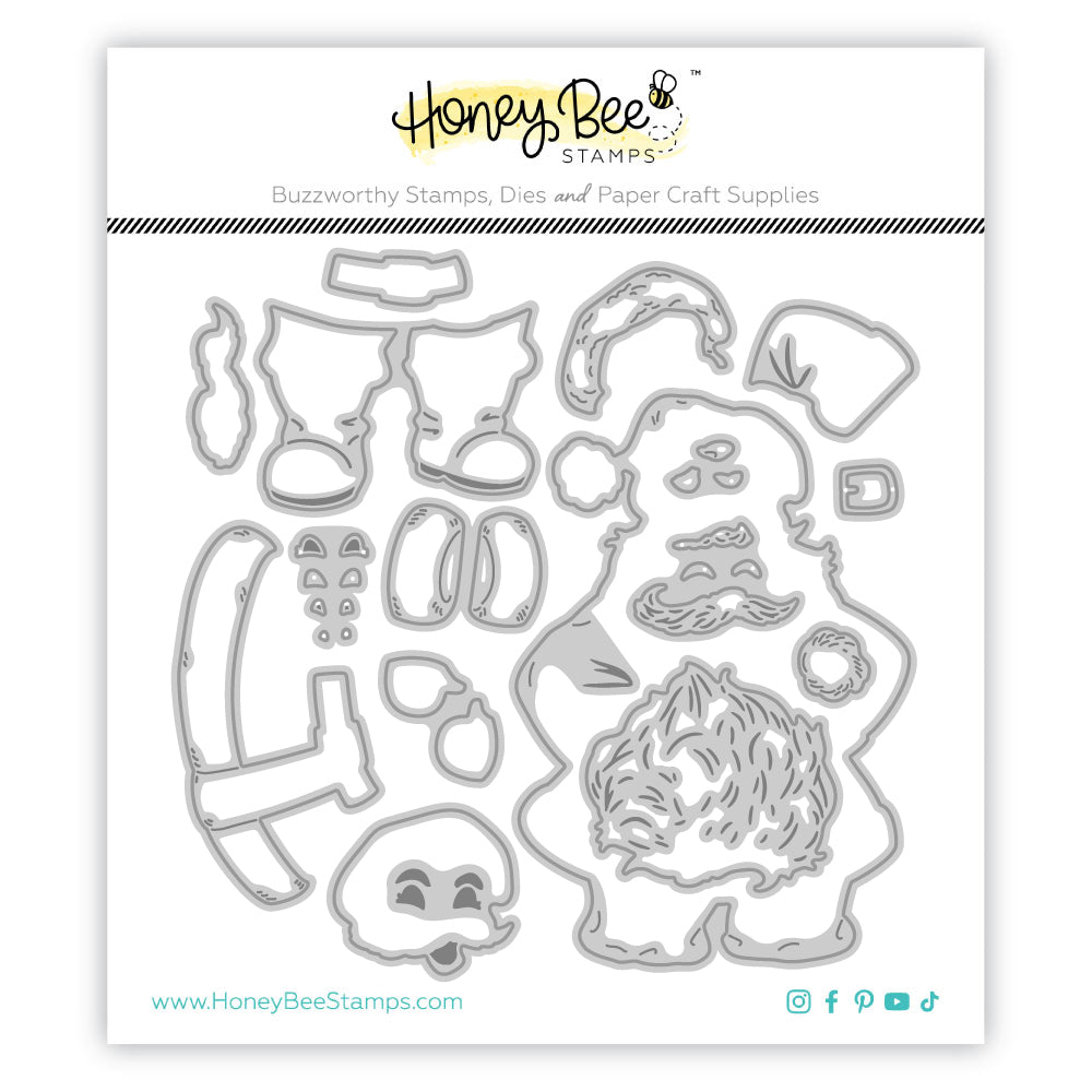 Lovely Layers: Vintage Santa - Honey Cuts - Stand-Alone Dies