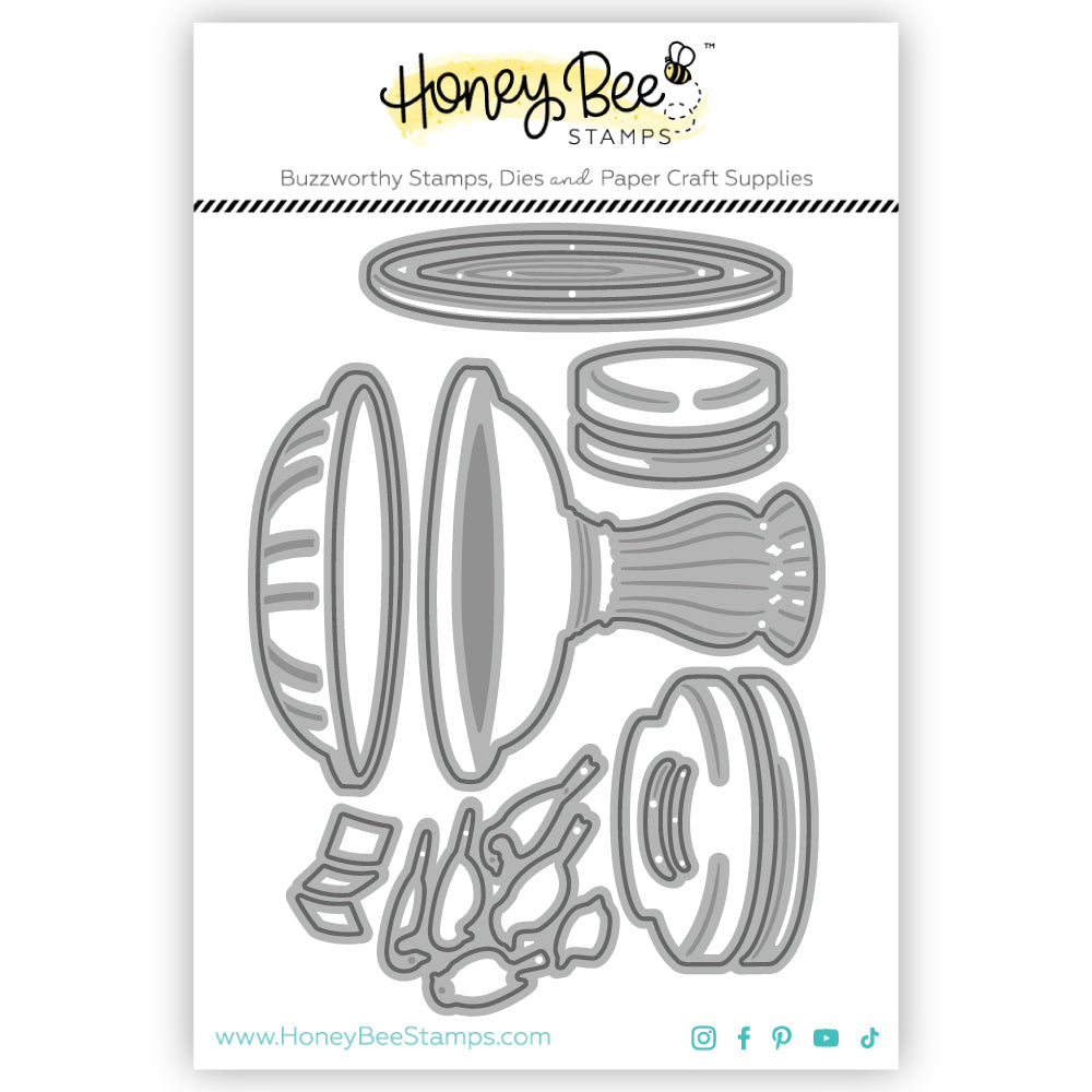 Lovely Layers: Bird Bath - Honey Cuts - Stand-Alone Dies