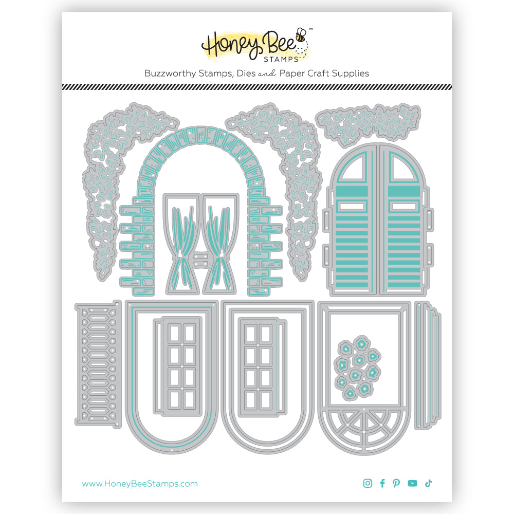 Lovely Layers: Window - Honey Cuts - Stand-Alone Dies