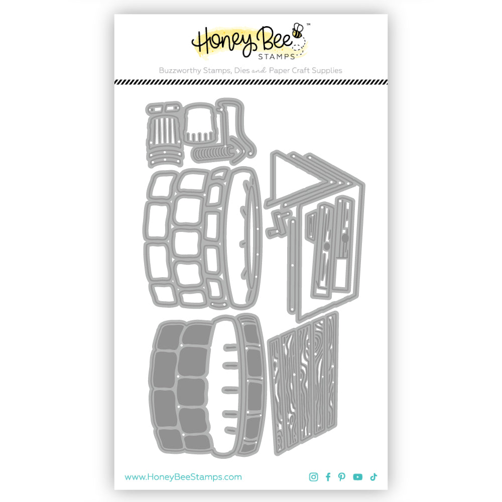 Lovely Layers: Wishing Well - Honey Cuts - Stand-Alone Dies