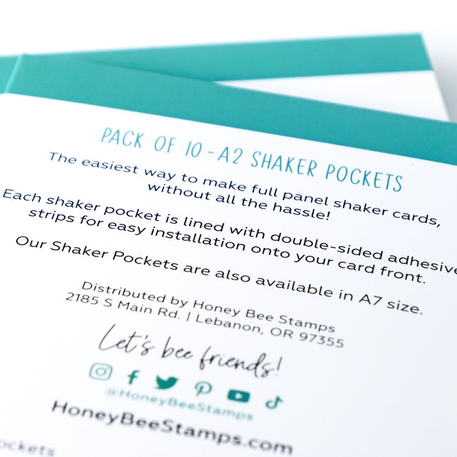 Bee Creative A7 Shaker Pockets - 10 pack