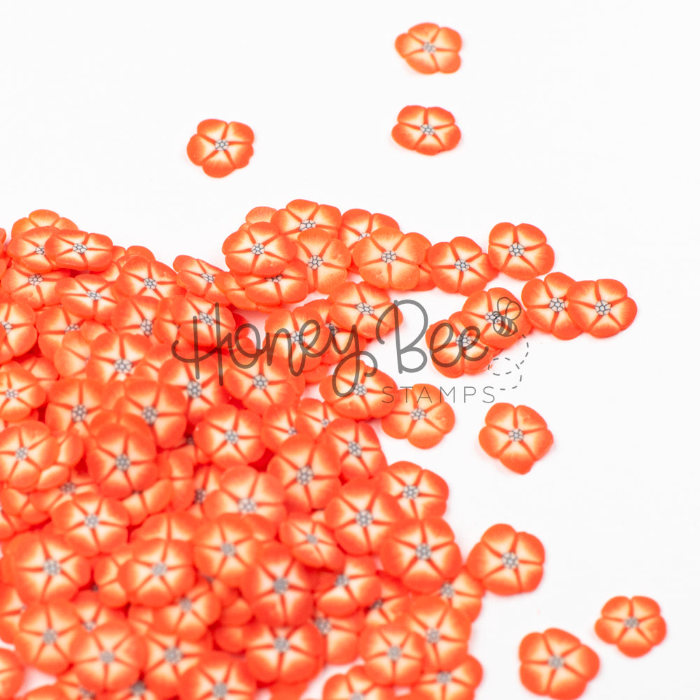 Pretty Poppies - Clay Flowers