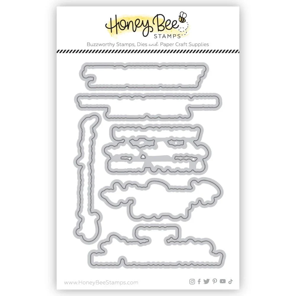Across The Miles - Honey Cuts - Coordinating Dies - Honey Bee Stamps