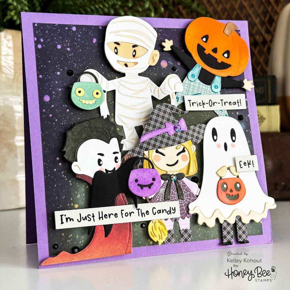 Sentiment Studio - Halloween - 4x6 Photopolymer Stamp Set