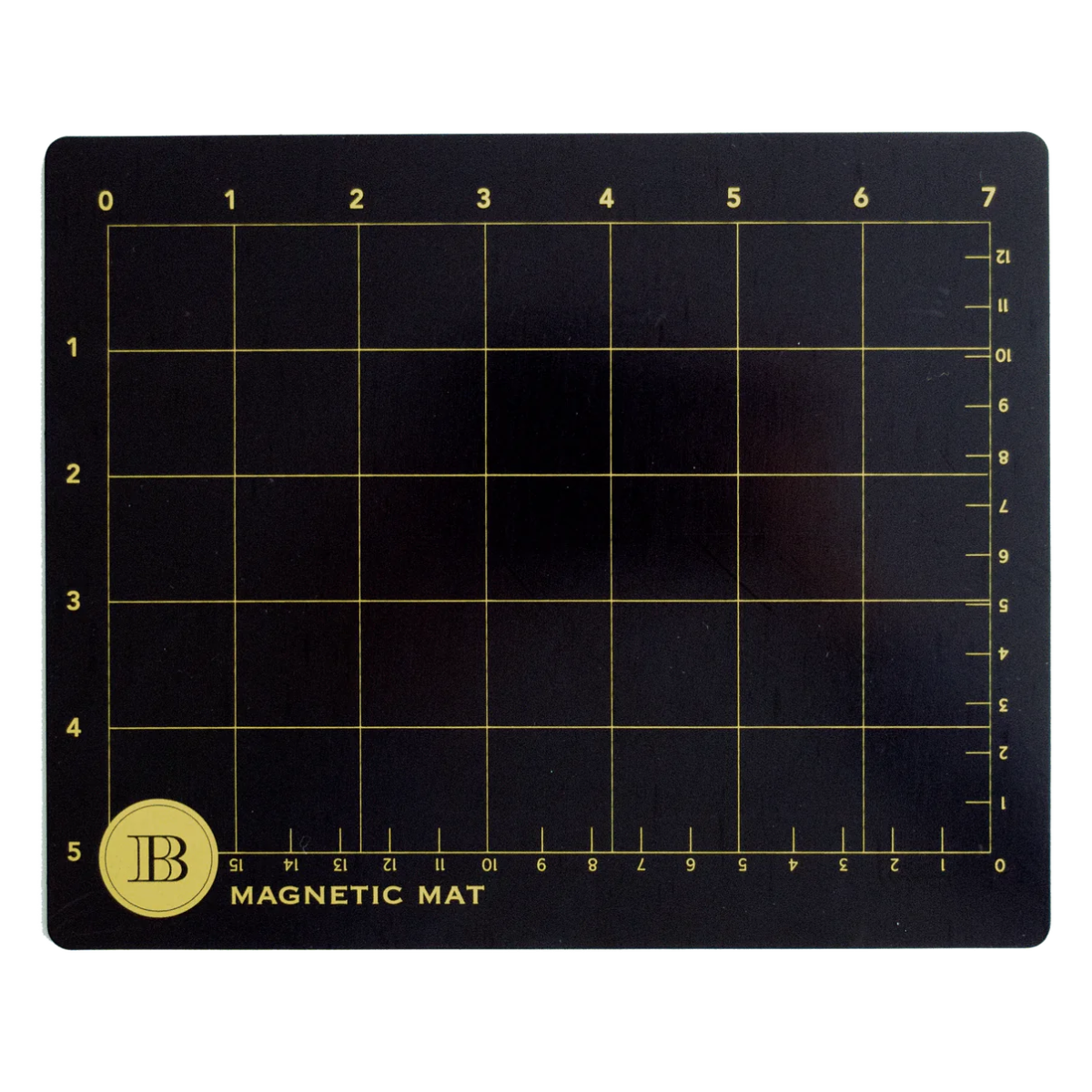 Anna Griffin Empress Small Black Magnet Mat Version 2 - 8" x 6.4" Magnetic Die Cutting Plate - Honey Bee Stamps