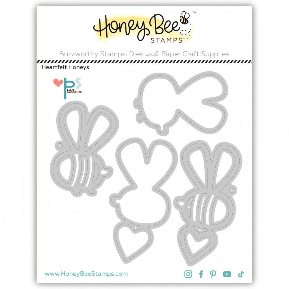 April 2026 - Paper Smooches Bundle - Honey Bee Stamps