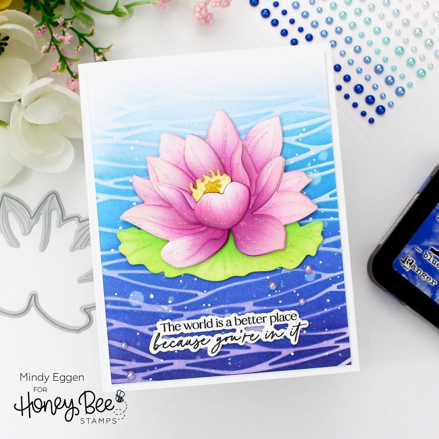 Be Still 6x6 Stamp Set - Honey Bee Stamps