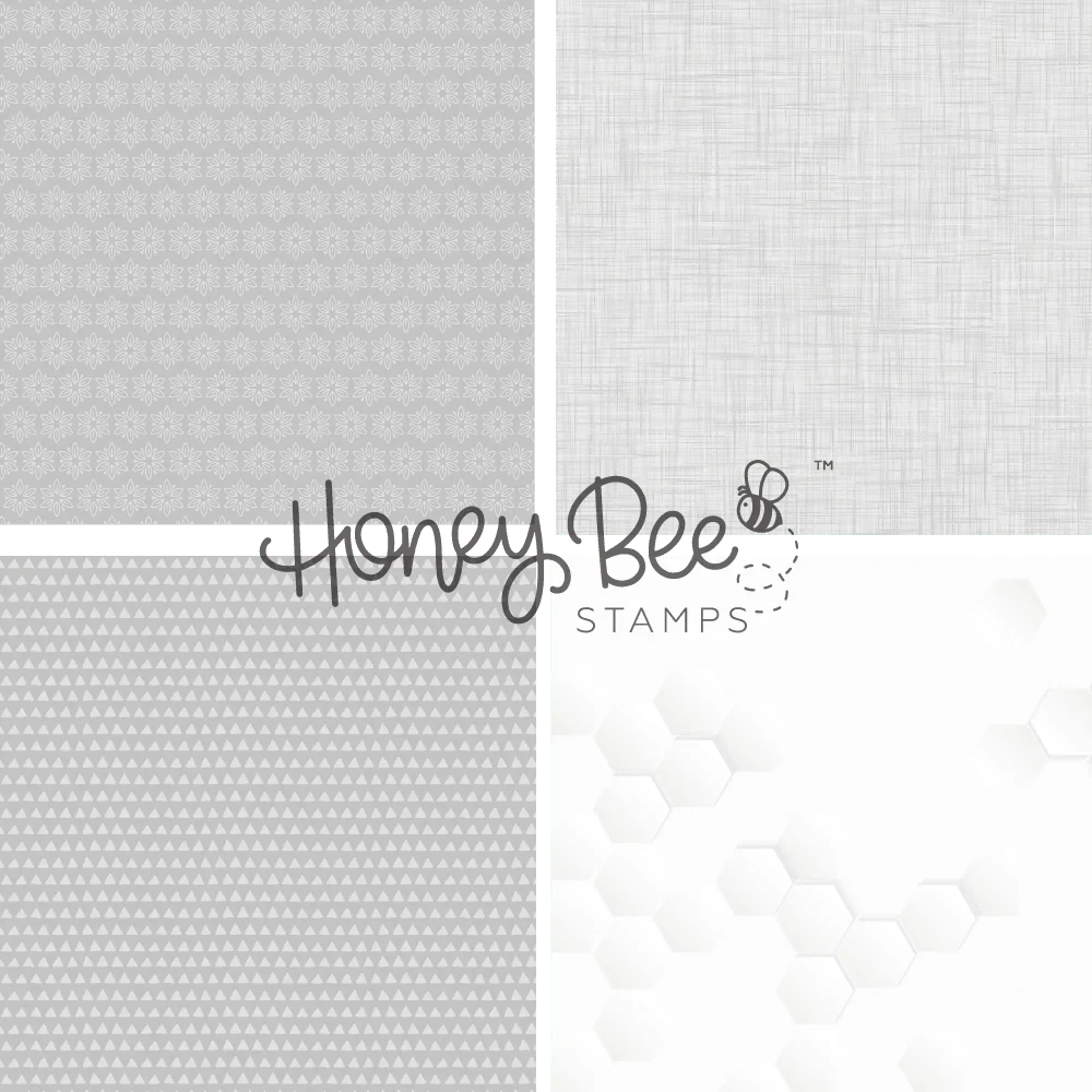 Bee Bliss - 5.5"x8.5" - 24 Double-Sided Sheets - Includes Paper Organizer! - Honey Bee Stamps