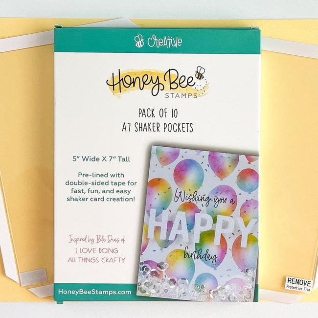Bee Creative A7 Shaker Pockets - 10 pack - Honey Bee Stamps