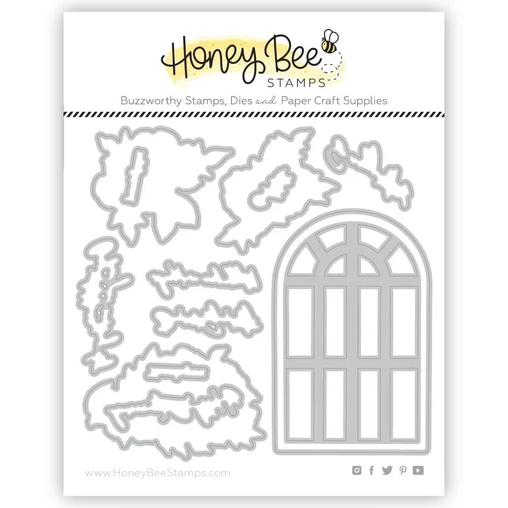 Blooming View - Honey Cuts - Coordinating Dies - Retiring - Honey Bee Stamps