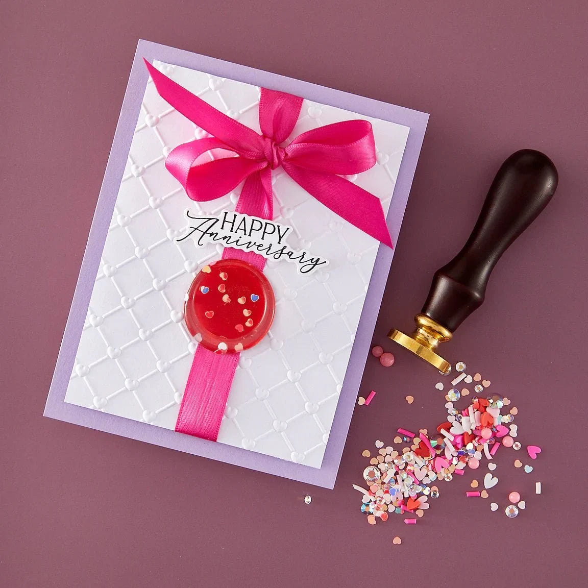 Clear Wax Seal Sticks from the Clear Seal Maker Tool Collection by Spellbinders - Honey Bee Stamps