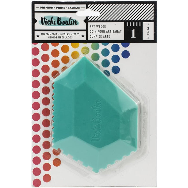 Color Kaleidoscope Silicon Art Wedge by Vicki Boutin - Honey Bee Stamps