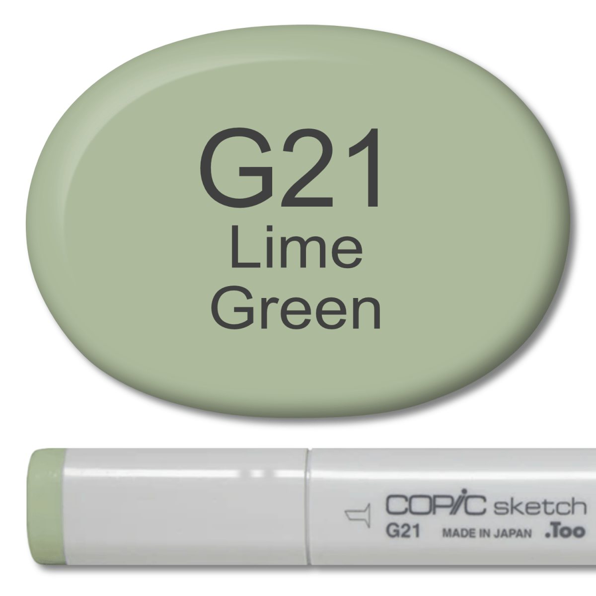 Copic Sketch Marker - G21 Lime Green – Honey Bee Stamps