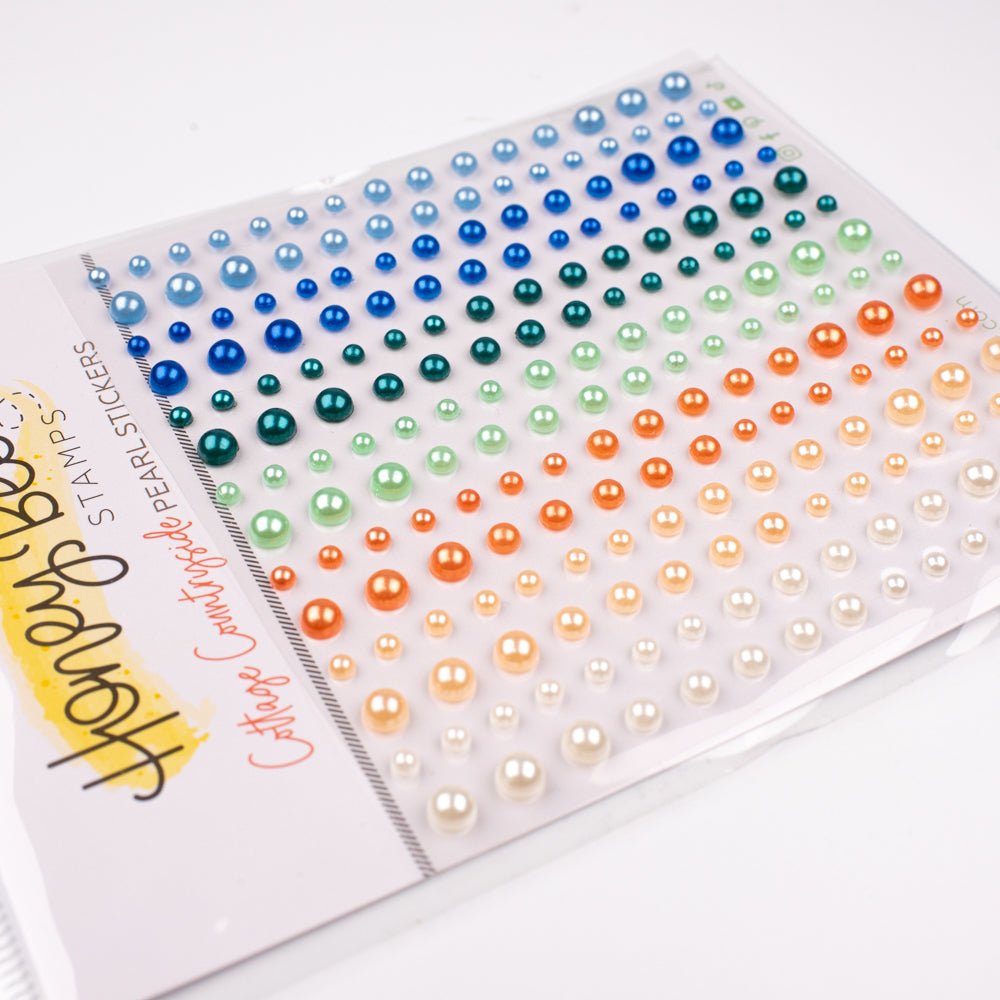 Cottage Countryside - Pearl Stickers - 210 Count - Honey Bee Stamps