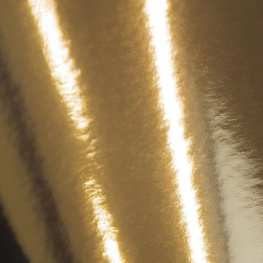 Craft Perfect High Gloss Mirror Card - 8.5x11 5/pkg - Harvest Gold - Honey Bee Stamps