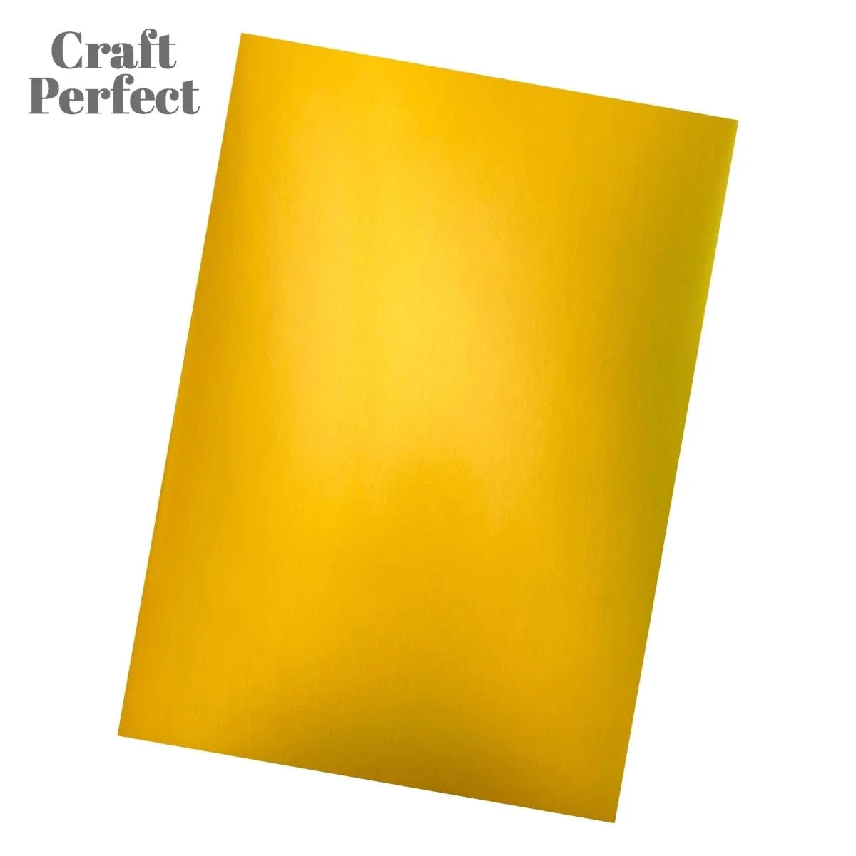 Craft Perfect Satin Mirror Card - 8.5x11 5/pkg Gold Pearl - Honey Bee Stamps