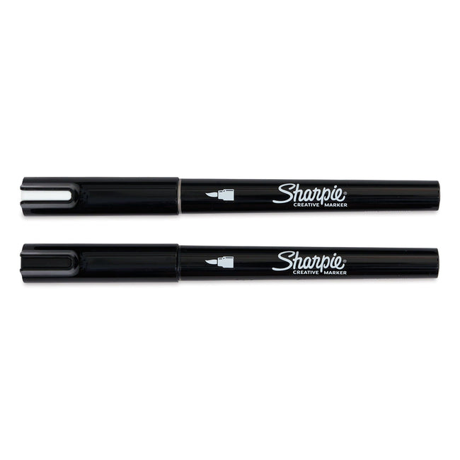 Creative Markers by Sharpie - Black and White Brush Tip - Honey Bee Stamps