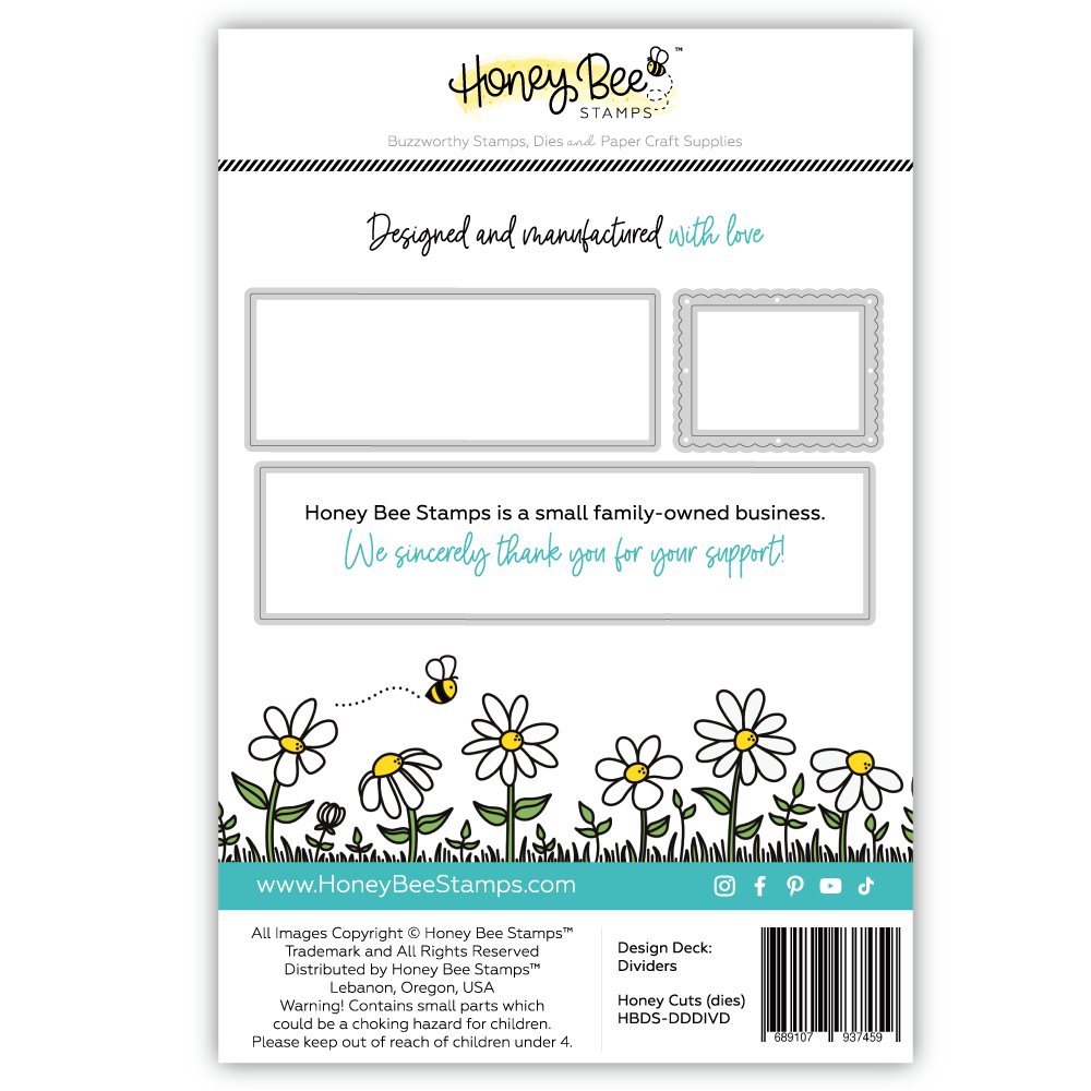 Design Deck: Dividers - Honey Cuts Stand-Alone Dies
