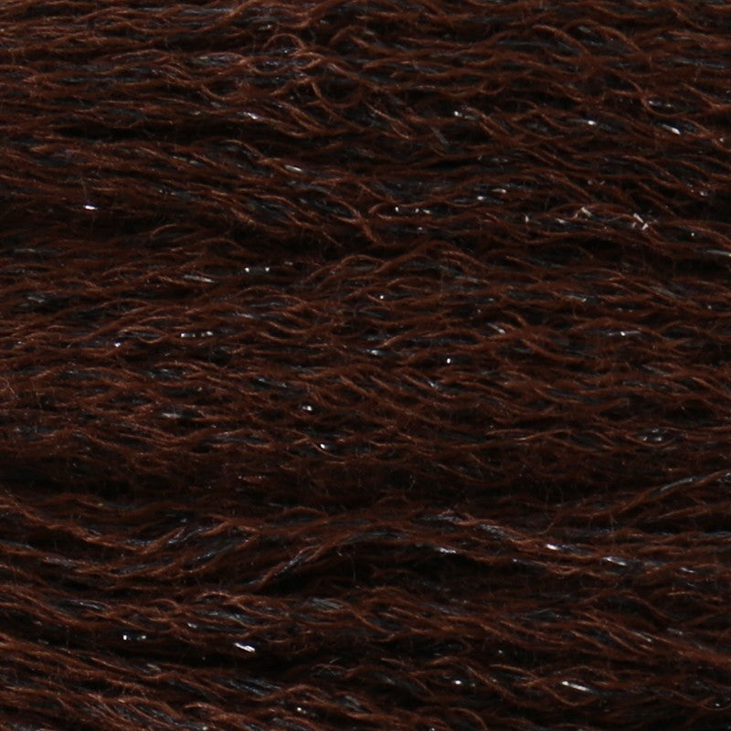 Close-up of dark brown fur texture
