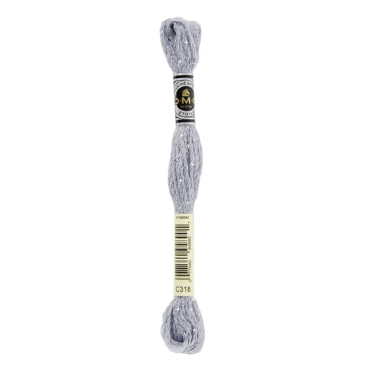 DMC 6 - Strand Etoile Embroidery Floss 8.7yd - Light Steel Gray - Honey Bee Stamps