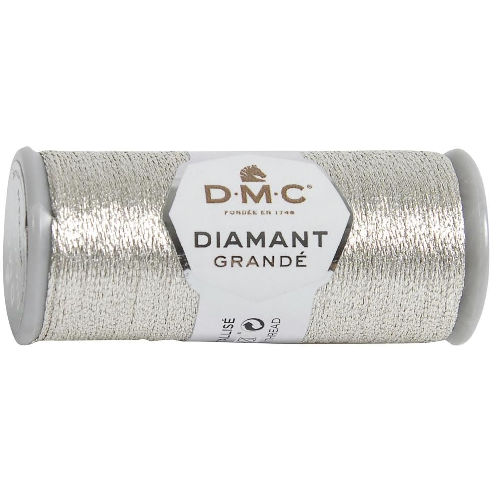 DMC Diamant Grande Metallic Thread 21.8yd - Light Silver – Honey