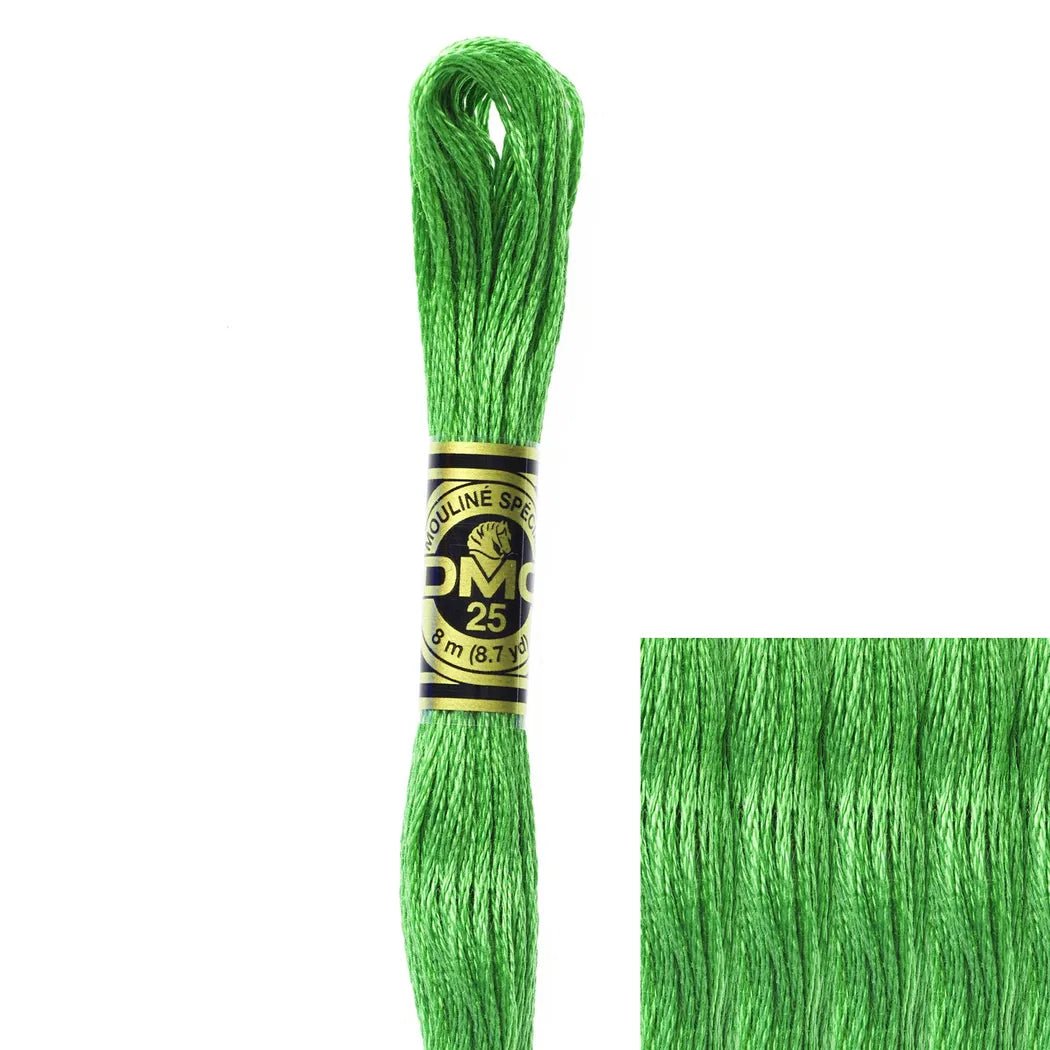 DMC Embroidery Floss, 6-Strand - Kelly Green #702 – Honey Bee Stamps
