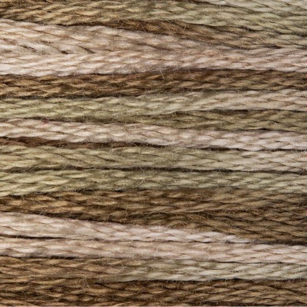 DMC Embroidery Floss, 6 - Strand Multi - Color Variations - Sand Dune - Honey Bee Stamps
