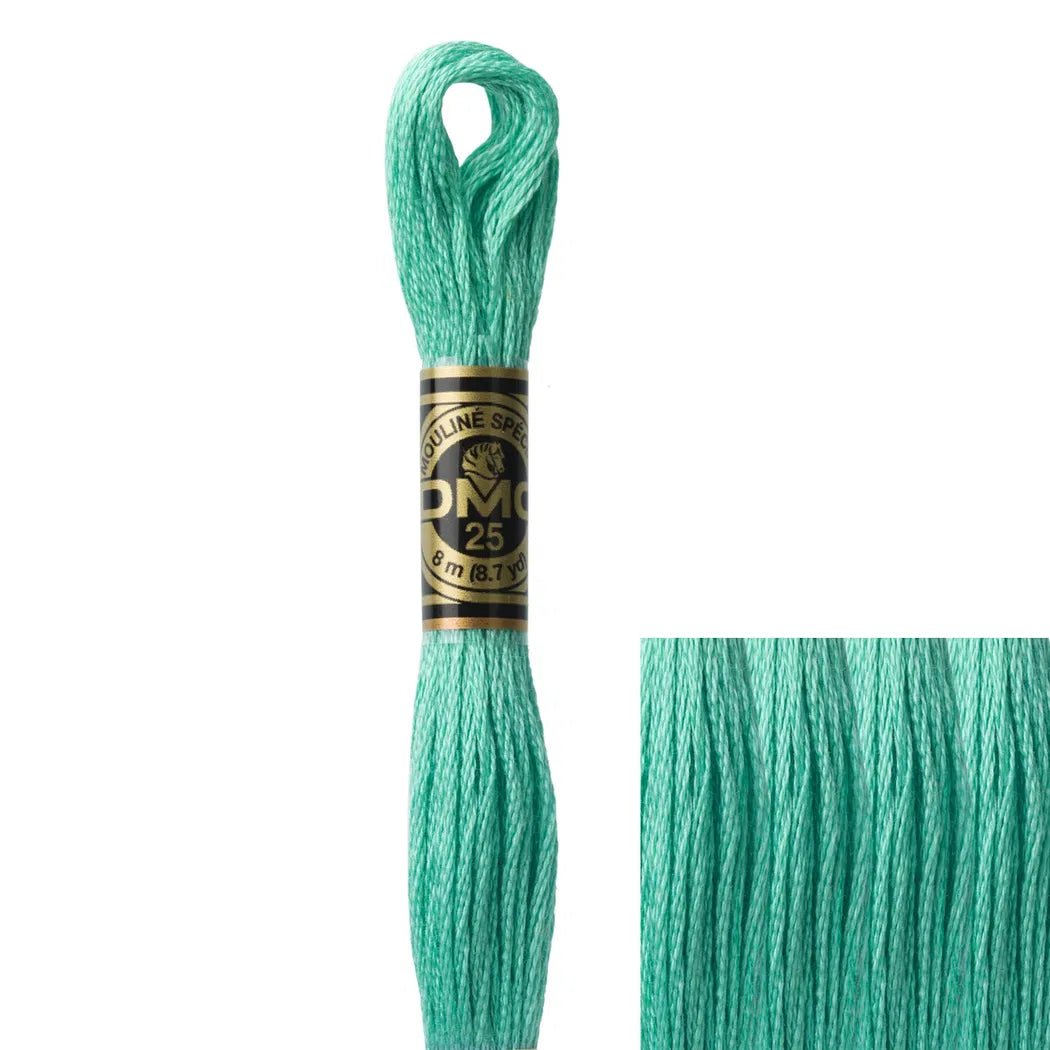 DMC Embroidery Floss, 6-Strand - Sea Green Medium #959 – Honey Bee