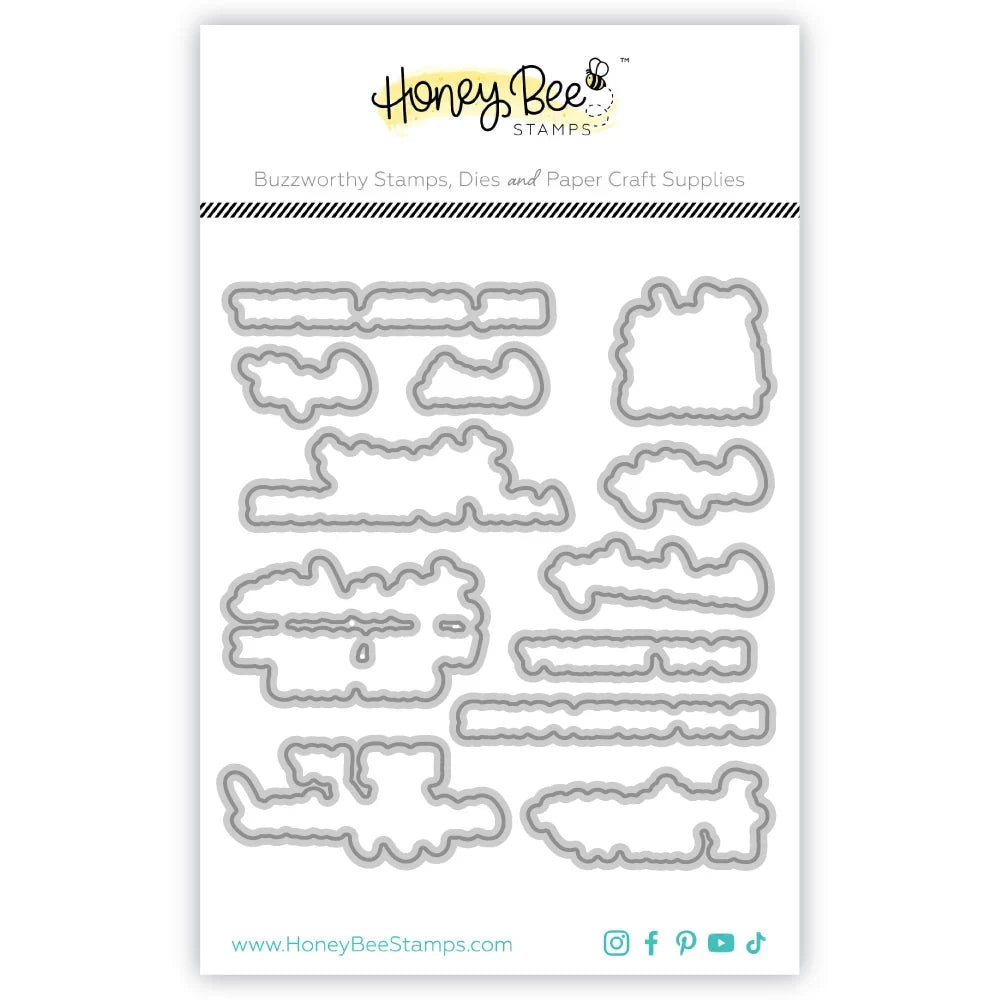 Don't Worry, Be Crafty - Honey Cuts - Coordinating Dies - Honey Bee Stamps